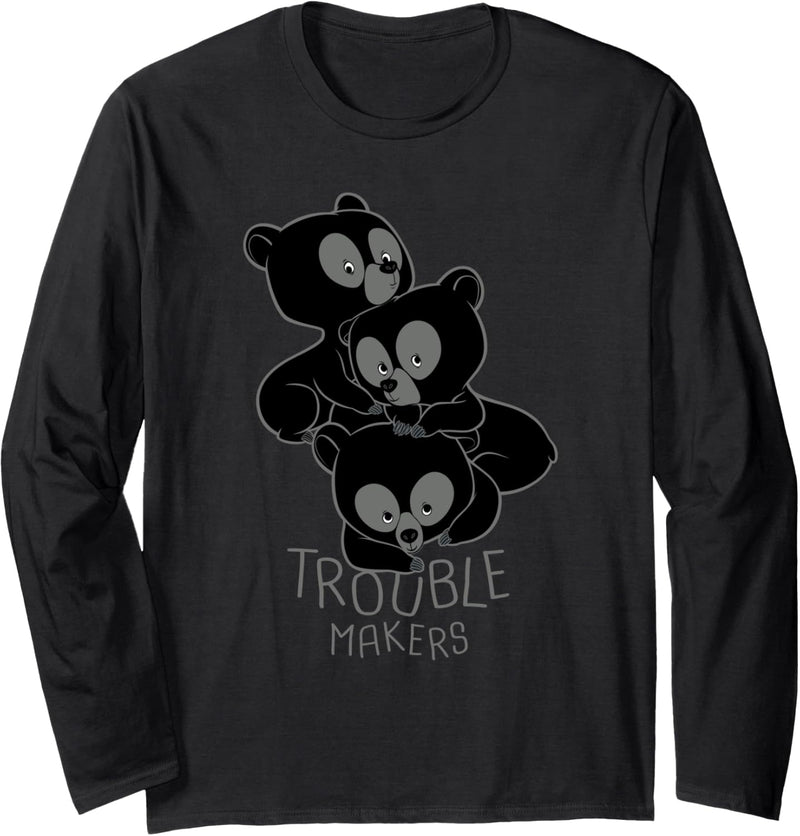 Disney PIXAR Brave Bear Cubs Trouble Makers Langarmshirt