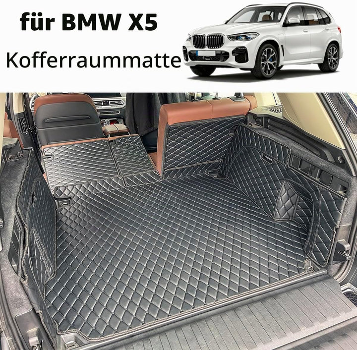 Kofferraumwanne kompatibel mit BMW X5 G05 2019-2026 (nur passend für 5-Sitzer, Nicht geeignet für 45