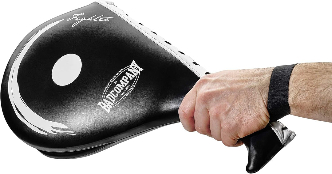 Bad Company Kunstleder Taekwondo Tritt Handpratze I Double Kick Mitt Schlagpolster in verschiedenen