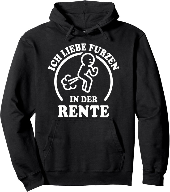 I Love Furzen Rente Ich Liebe Furzen Pullover Hoodie
