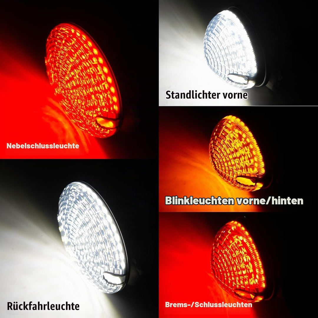 HEYOUTH 10PCS Led Update Light Kits,Kompletten Lichtkits Anzeige Hinten Rückleuchte Nebel &amp; Rückwärt