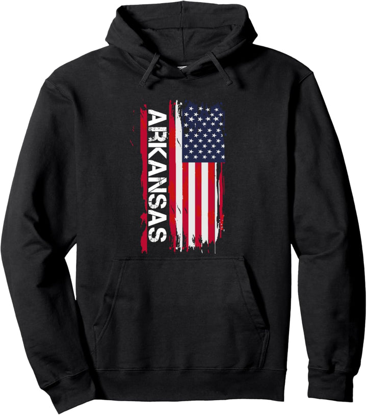 Bundesstaat Arkansas Pullover Hoodie