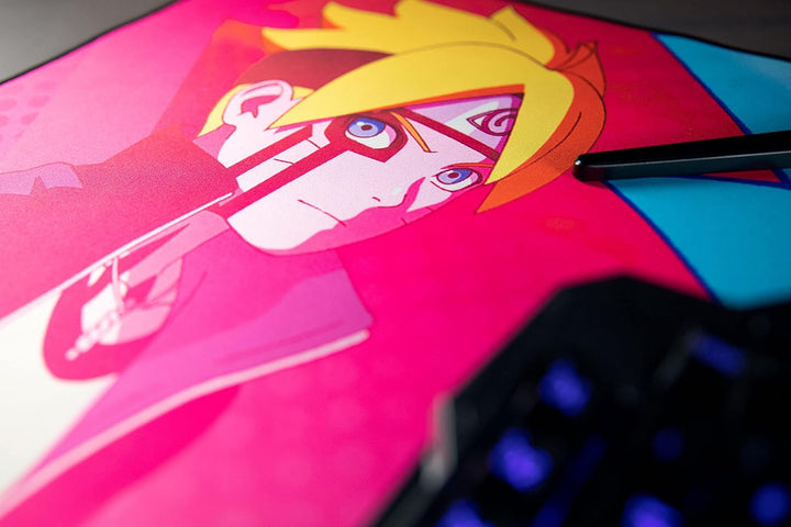 Konix Boruto Naruto Next Generations XXL Gaming-Mauspad 90 x 46 cm - rutschfeste Gummibasis Naruto x