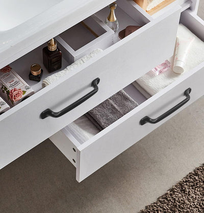 Qrity 20 Stück Lochabstand - 96mm Solide Material Aluminiumlegierung Möbel Griffen Kabinett Griffe M