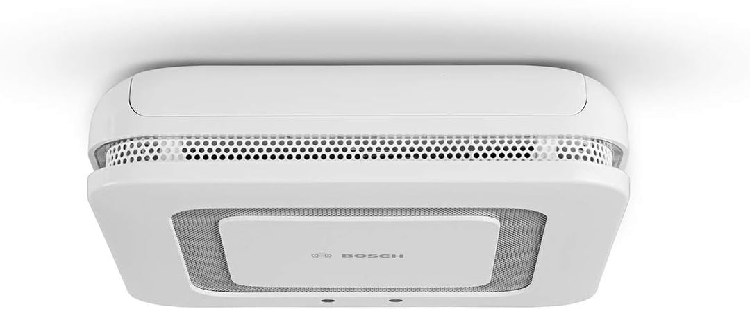 Bosch Smart Home Rauchmelder Twinguard mit Luftqualitätsmessung und App-Funktion, kompatibel mit App