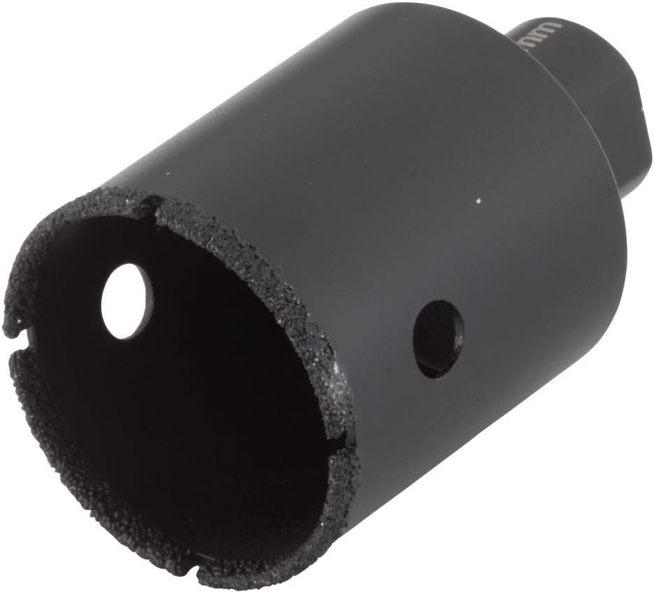 wolfcraft Bohrkrone, diamantbestreut „Ceramic“, für Winkelschleifer I 5945000 I Für die Installation