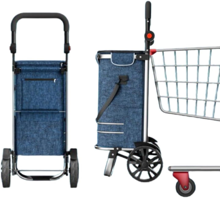 Einkaufstrolley Easy, 50 l (Blau), Blau