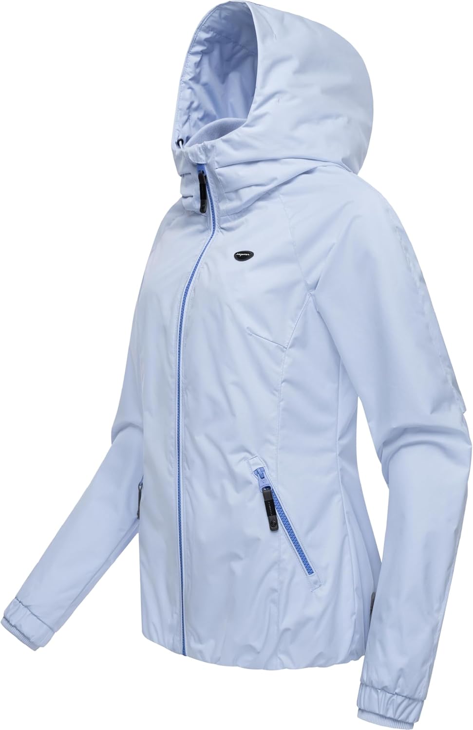 Ragwear Damen Übergangsjacke leichte Jacke kurz mit Kapuze Dizzie XS-6XL S Cloud024, S Cloud024