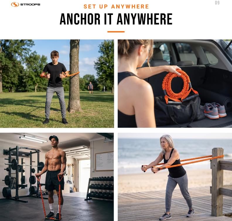 Stroops MMA Fitnessgerät Power Band 16kg orange, 16kg orange
