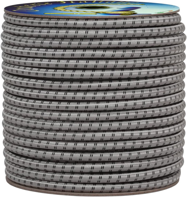 corderie Italiane 6032199 – 00 Braid elastisch 8 mm-50 M Grau Perle
