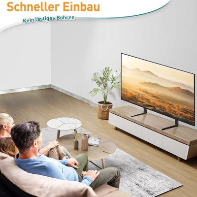 ELIVED Universal TV Standfüsse TV Ständer für die meisten 32-65 Zoll Flachbildschirm-Fernseher mit M