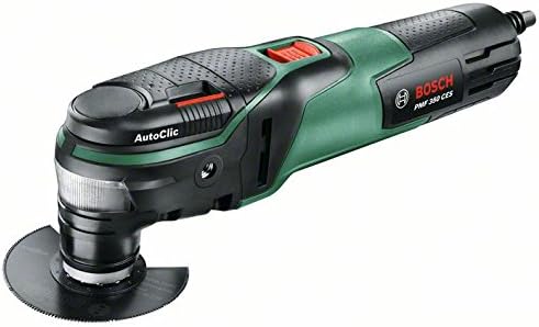 Bosch Multifunktionswerkzeug PMF 350 CES (350 Watt, für Starlock und Starlock Plus Zubehör, im Koffe
