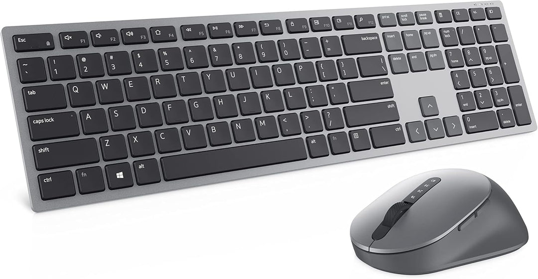 Dell KM7321W, Wireless, Multimedia, Tastatur und Maus Set, German (QWERTZ), schwarz