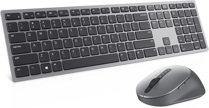 Dell KM7321W, Wireless, Multimedia, Tastatur und Maus Set, German (QWERTZ), schwarz