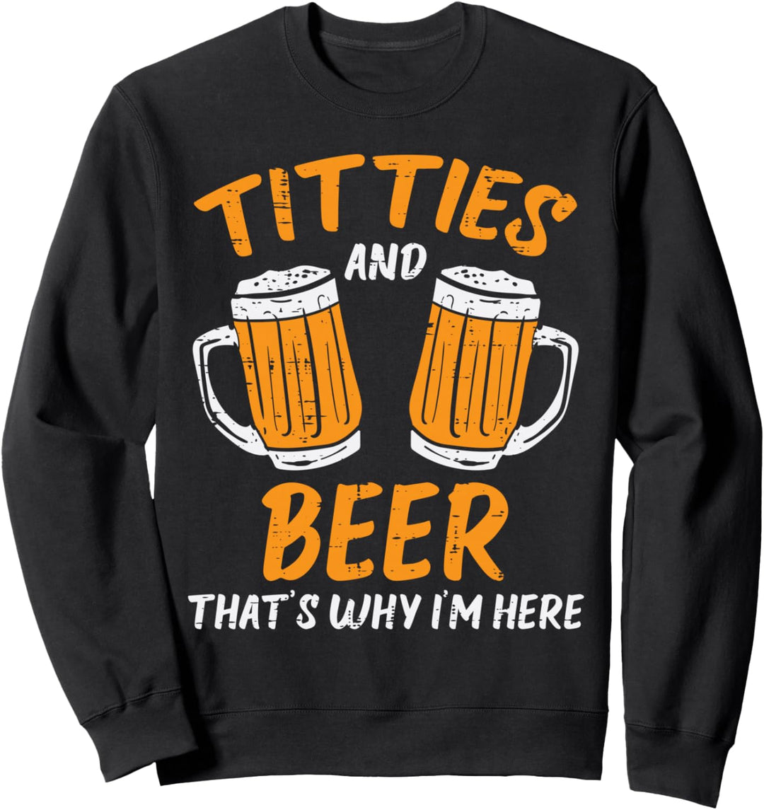 Titties und Bier Oktoberfest Lustig Deutsch Festival Party Männer Sweatshirt
