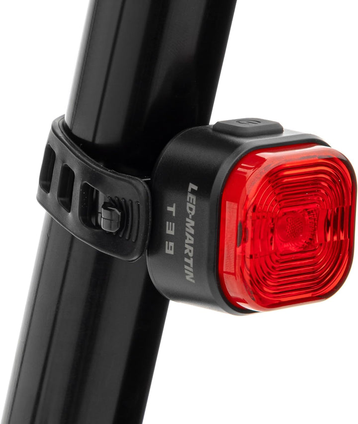 LED-MARTIN KIDDI Fahrradlicht Set, StVZO zugelassen, für Kinderfahrräder, Elektroroller &amp; Laufräder,