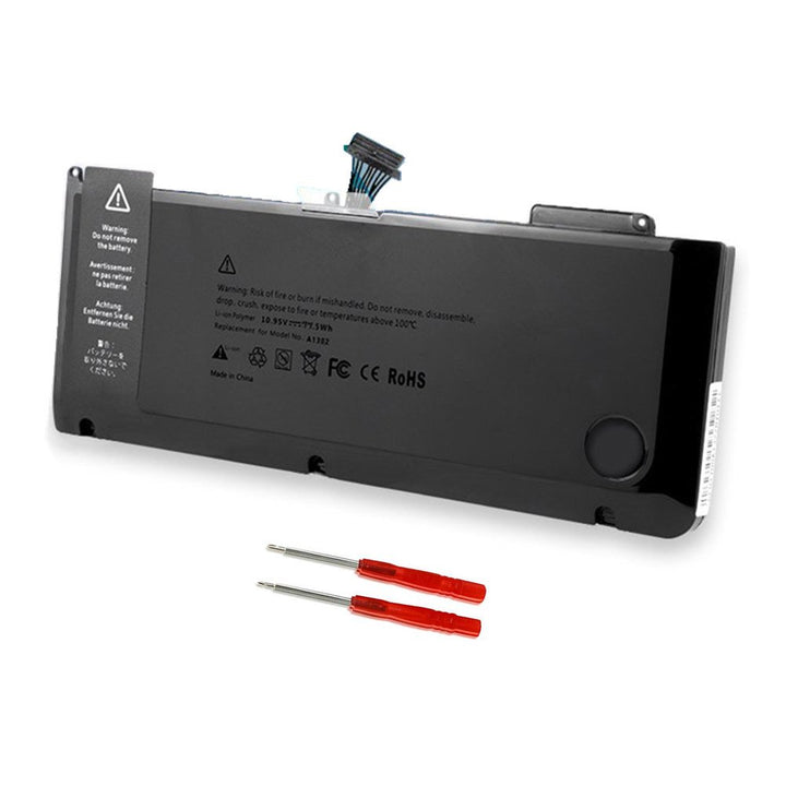 7XINbox 10.95V 7000mAh/77.5Wh A1382 Laptop Akku kompatibel mit MacBook Pro 15'' i7 A1286 Early 2011