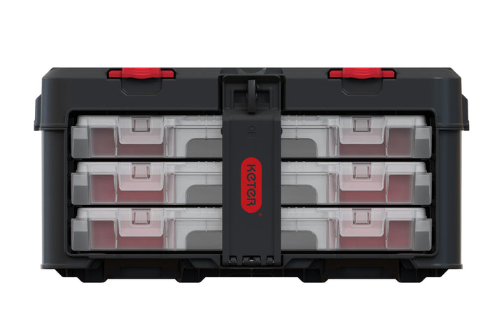 Keter Stack & Roll Heavy Duty DIY 3 Organizer Werkzeug Aufbewahrungs-Set DIY 3 Organizer Werkzeug Au