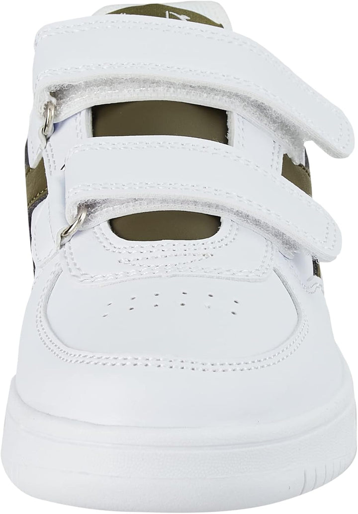 Diadora Unisex Kinder Raptor Low Ps Gymnastikschuh 31 EU Weiss Grün, 31 EU Weiss Grün