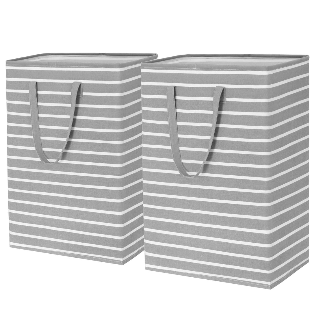 TIMEYARD Wäschekorb Faltbar Wäschesammler Aufbewahrungskorb Kinderzimmer Laundry Baskets Korb Gefloc