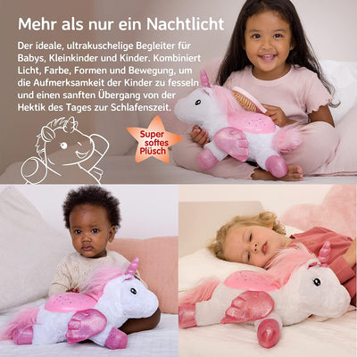 Cloud B Calming Nightlight Star Projektor | Sanfte Helligkeit | 3 Farben | 3 Sternbilder | Automatis