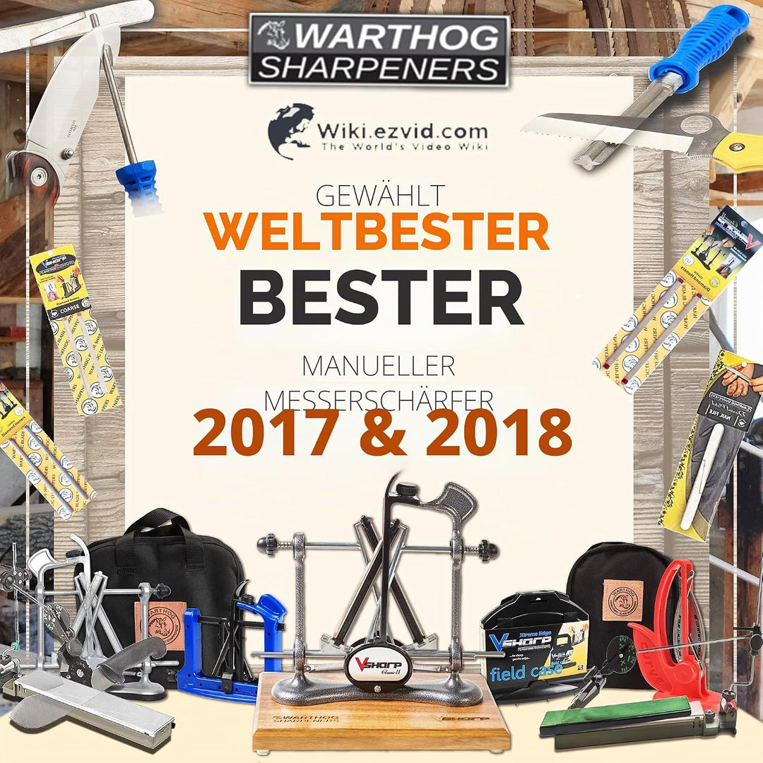 Warthog Sharpeners V-Sharp Extreme Edge Ersatzschleifeinheiten, Diamant, 325er Körnung, Schleifstein