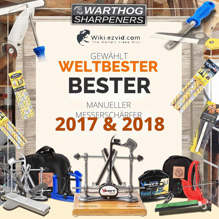 Warthog Sharpeners V-Sharp Extreme Edge Ersatzschleifeinheiten, Diamant, 325er Körnung, Schleifstein