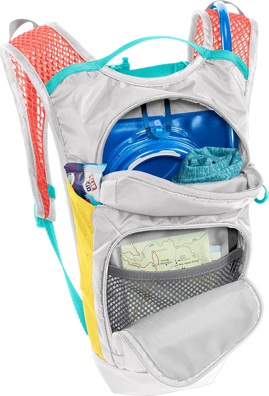 CAMELBAK Unisex-Adult M.u.l.e Rucksack, Grau/Regenbogen
