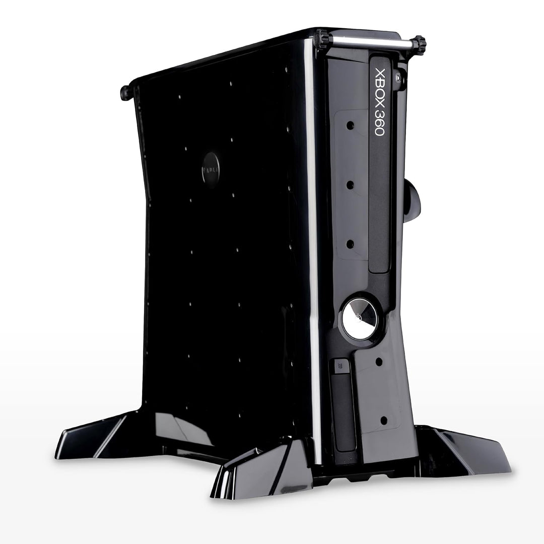 Xbox 360 - Base Model Vaults Schwarz (Konsolenhülle für Xbox 360 Slim)