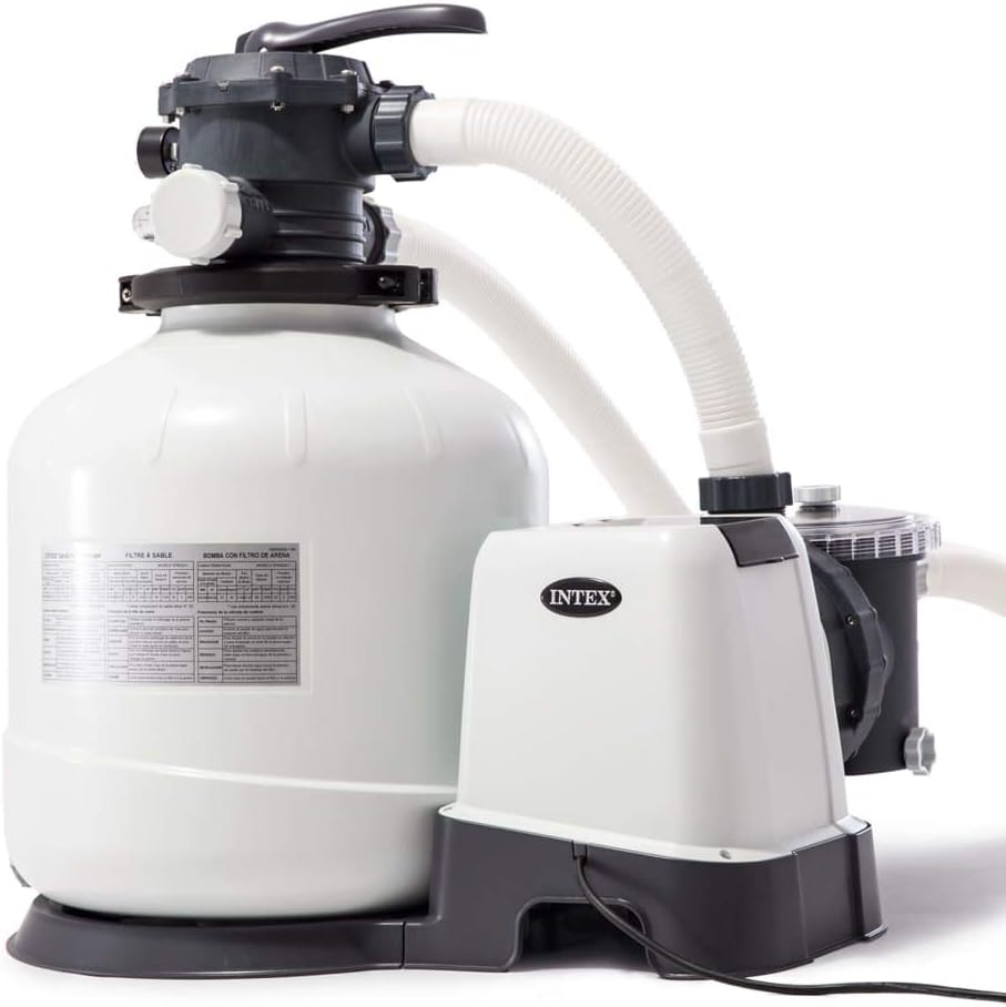 vidaXL Intex Krystal Clear Sandfilterpumpe 26652GS