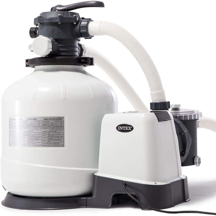 vidaXL Intex Krystal Clear Sandfilterpumpe 26652GS