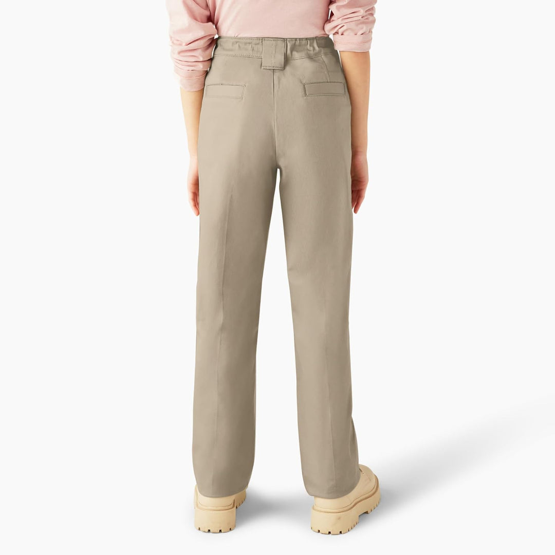 Dickies - - Mädchen KP5519 Stretch Slim Straight Pant, 12, Suede