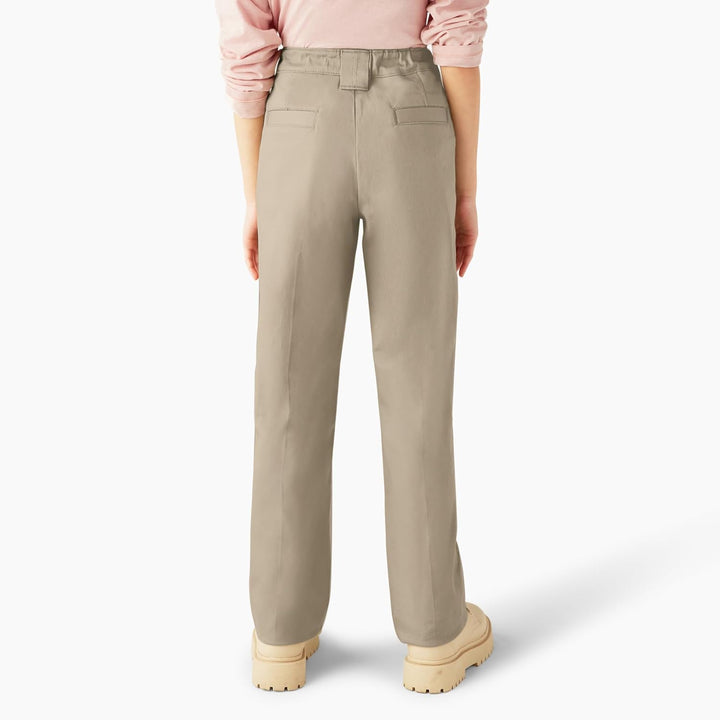 Dickies - - Mädchen KP5519 Stretch Slim Straight Pant, 12, Suede