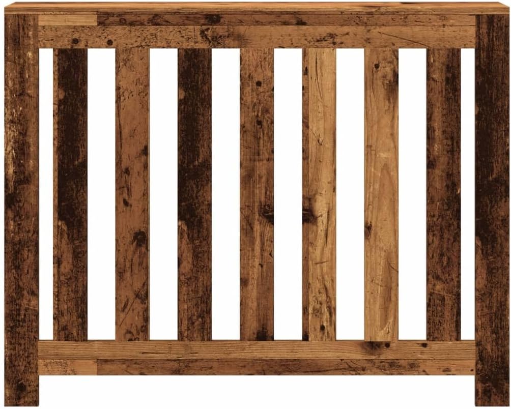 vidaXL Heizkörperverkleidung Altholz-Optik 104x20x82 cm Holzwerkstoff Altholz 104 x 20 x 82 cm, Alth