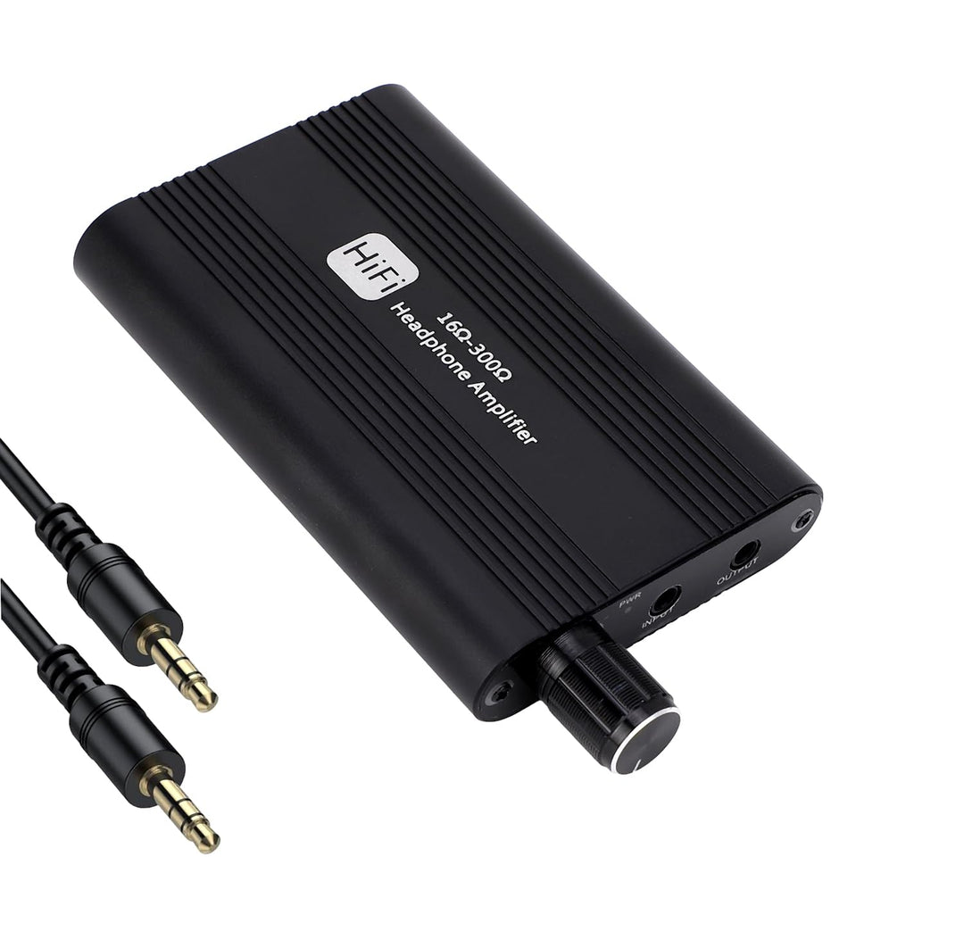 Kopfhörerverstärker, 3,5 Mm Professioneller HiFi-Kopfhörerverstärker, Impedanz 16–300 Ω, Tragbarer K