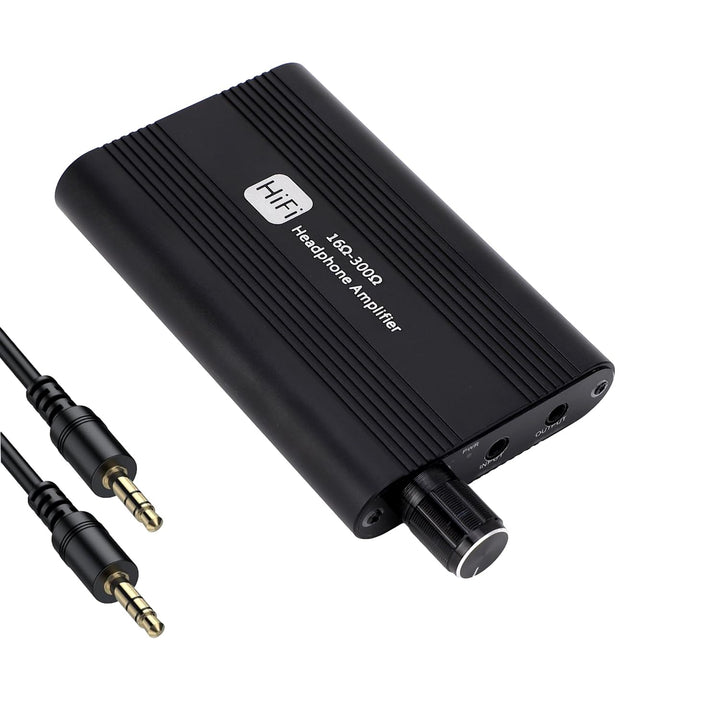 Kopfhörerverstärker, 3,5 Mm Professioneller HiFi-Kopfhörerverstärker, Impedanz 16–300 Ω, Tragbarer K