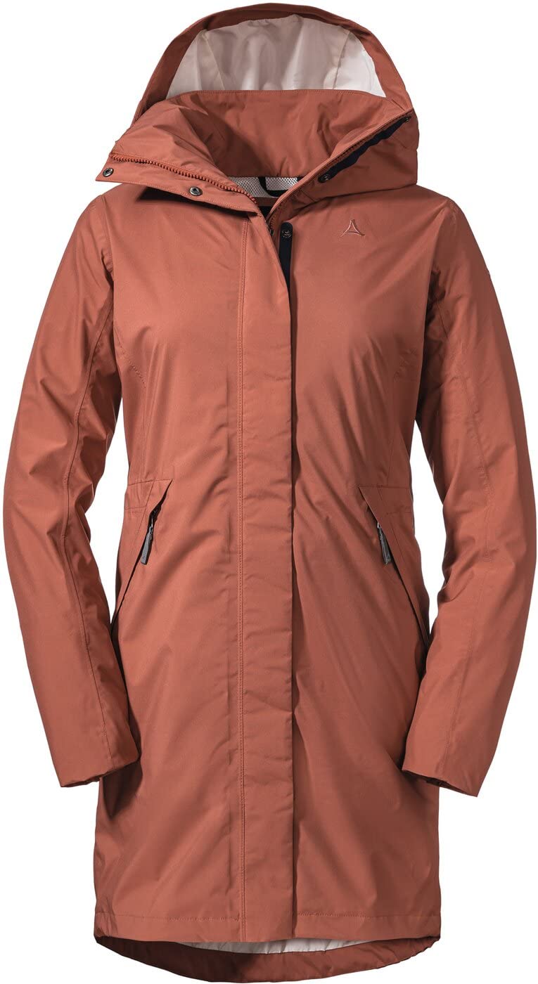 Schöffel Damen Parka Sardegna L 34 burlwood, 34 burlwood