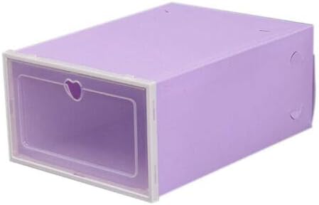 Esyogen 20 Set Schuhbox Set Schuhkarton Schuhkasten Aufbewahrung stapelbar Set Transparent Schuhkart
