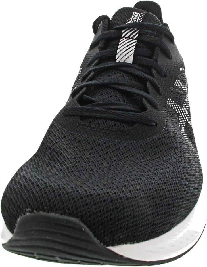 ASICS Patriot 13 Sportschuh Schwarz (48) 41.5 EU Black White, 41.5 EU Black White
