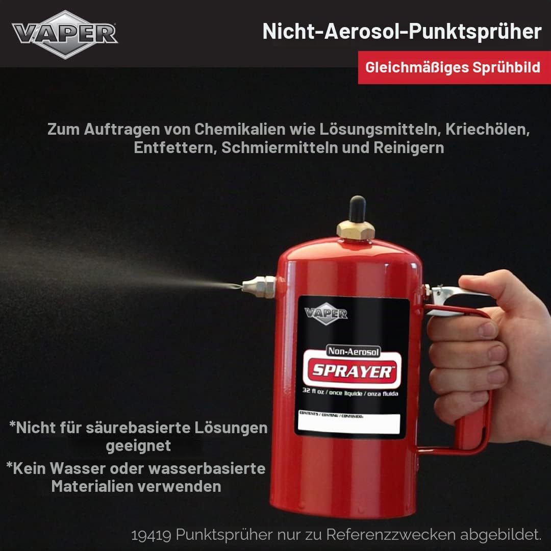 Vaper 19419 Red Spot Spray ohne Aerosol (rot) – 907.2 g