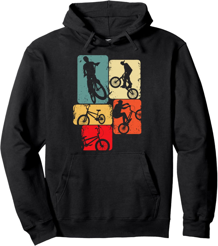 BMX Bike Stunt Jungen Kinder Pullover Hoodie