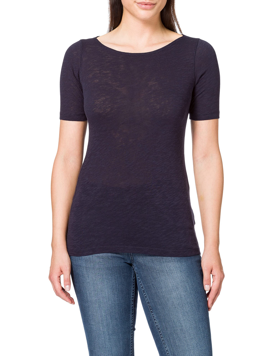 Marc O'Polo Damen 51399 T Shirt XXS Blau, XXS Blau