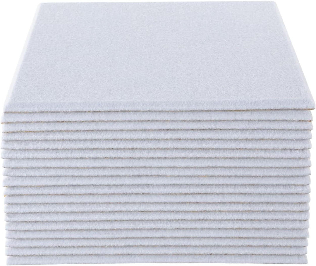 Akustik Paneele selbstklebend 12 Stück schallabsorbierende Wandpaneele aus Polyester 30x30cm geruchl