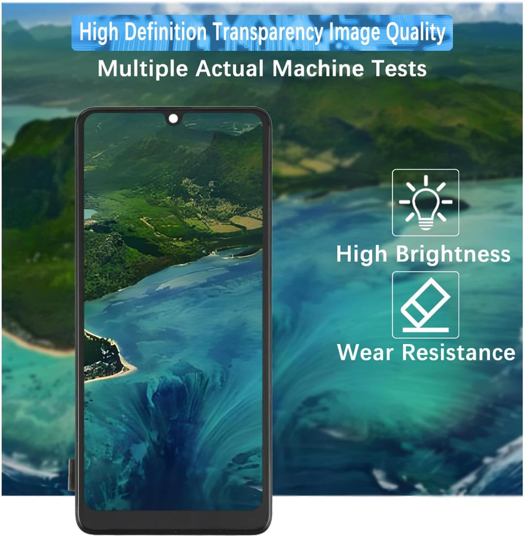 H&amp;LYCYJ Display Bildschirm für Samsung A41 TFT mit Rahmen | Ohne Fingerabdrücke,Werkzeugsatz tragen,