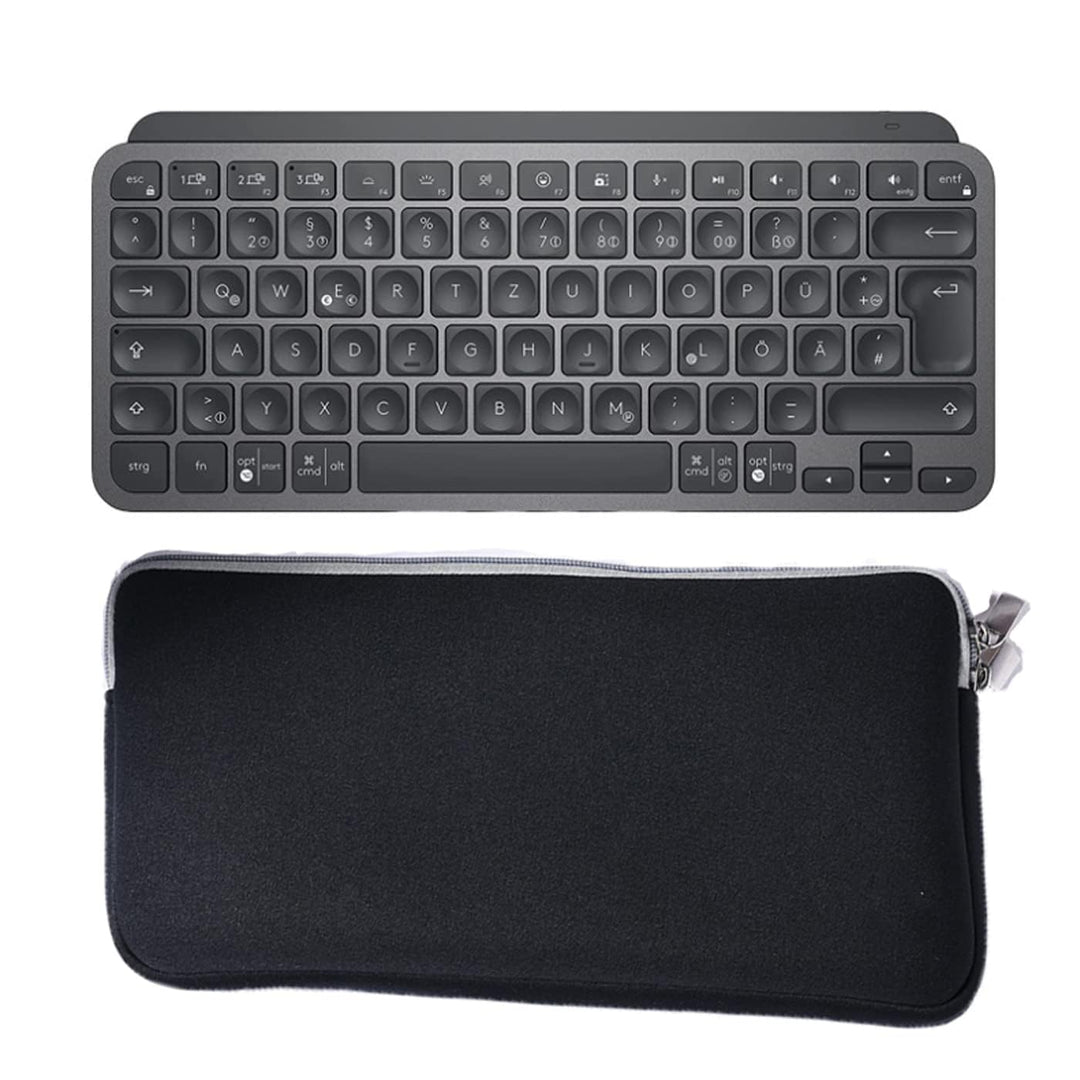 Helle, helle Reise-Tragetasche für Logitech MX Keys Mini, kompatibel mit den neuen Logitech MX Keys