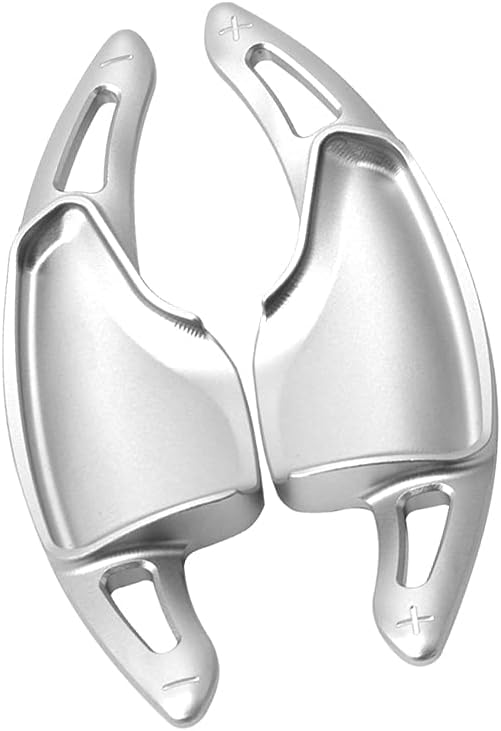 HIBEYO 2PCS Metall Ersatzsatz Lenkräder Schaltwippen für Chevy Chevrolet Camaro 2016-2019, C7 Corvet