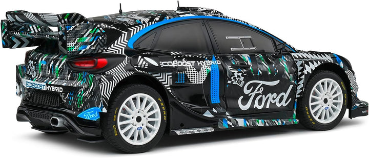 Solido Modellauto Massstab 1:18 Ford Puma WRC schwarz