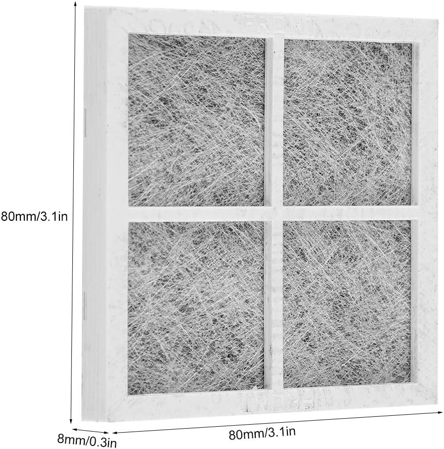 Yosoo Health Gear Ersatz Luftfilter für Kühlschrank, 3er Pack, Aktivkohlefilter, Kompatibel mit 9918