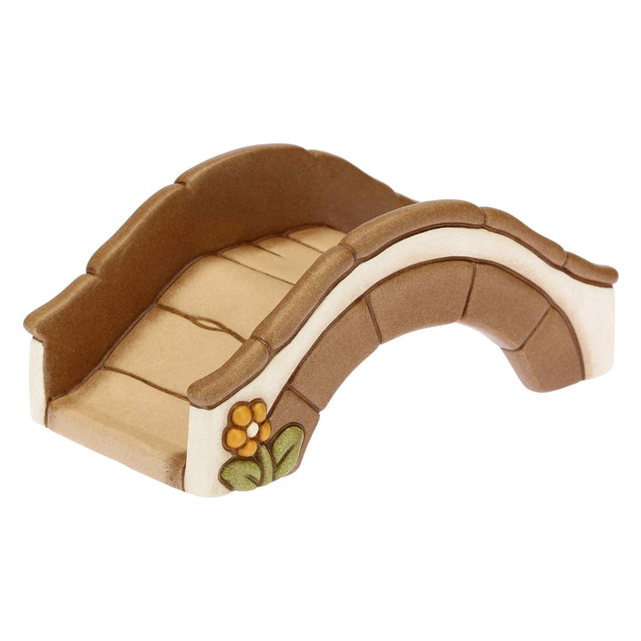 THUN - Flussbrücke - Klassische Krippe - Keramik - 15,5 x 7,6 x 6,4 cm