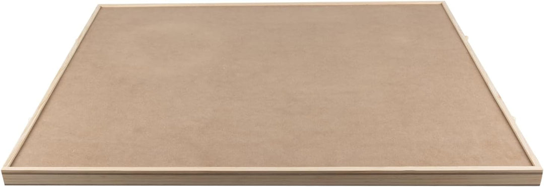 Malatec Puzzle Sortiertablett Holz XXL 89x69cm – Puzzle Unterlage mit 4 Schubladen, bis 1500 Teile,